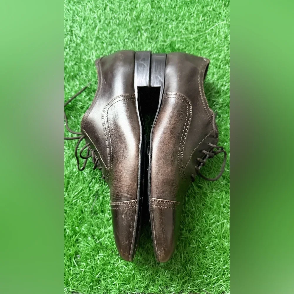 Burberry Men's‎ Brown Leather Dress Shoes Size 40